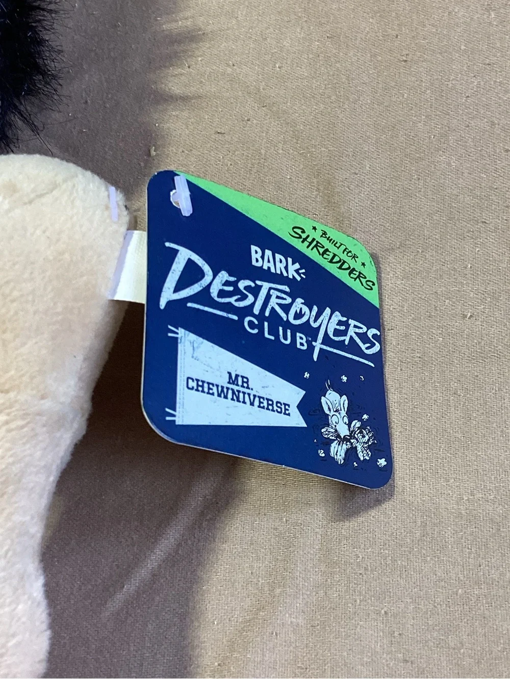 BARK by Barkbox Destroyers Club Mr. Chewniverse Pirate Strongman Dog Toy